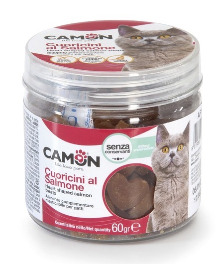 CUORICINI SALMONE BARATTOLINO 60 G 6 PEZZI - Farmacia De Pasquale