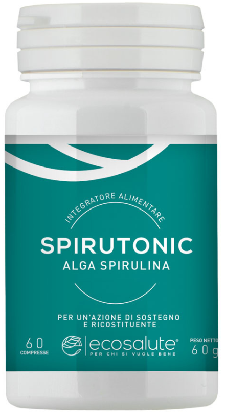 SPIRUTONIC ALGA SPIRULINA 60 COMPRESSE - Farmacia De Pasquale