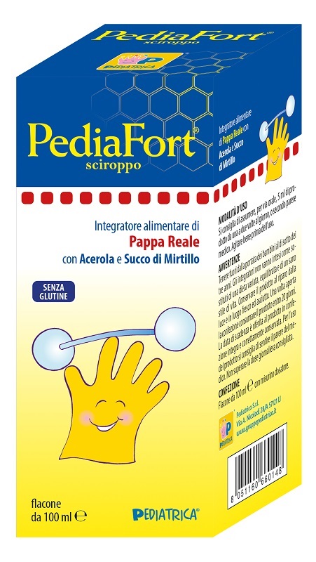 PEDIAFORT SCIROPPO 100 ML - Farmacia De Pasquale