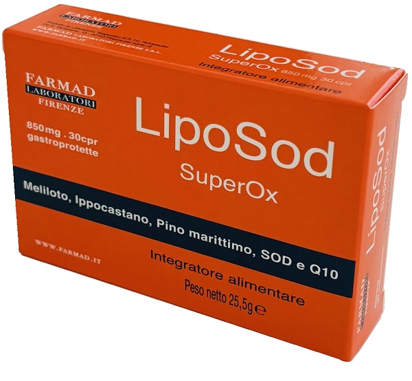 LIPOSOD 850MG 30 COMPRESSE - Farmacia De Pasquale