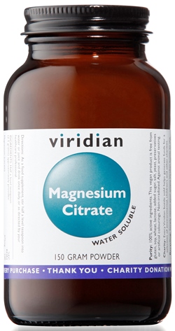VIRIDIAN MAGNESIUM CITRATE POLVERE 150G VIRIDIAN MAGNESIO CITRATO - Farmacia De Pasquale