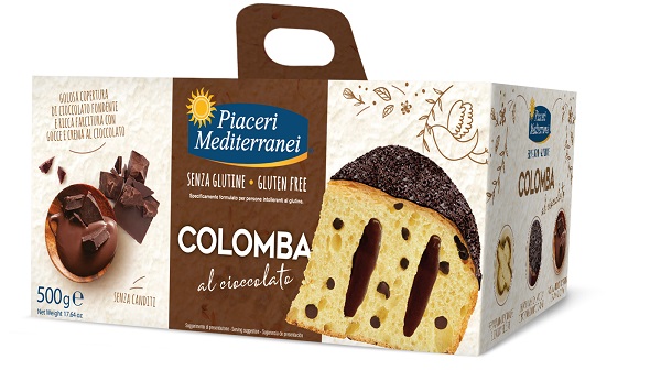 PIACERI MEDITERRANEI COLOMBA CIOCCOLATO 500 G - Farmacia De Pasquale