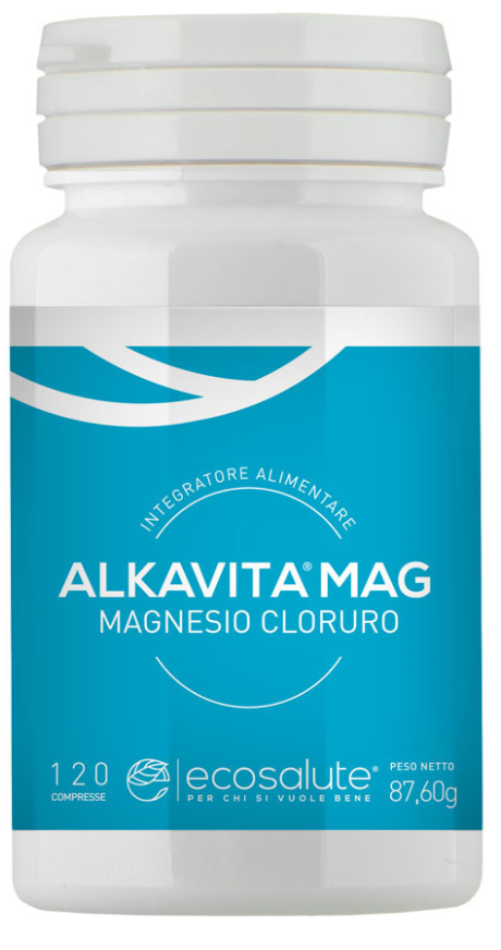ALKAVITA MAG MAGNESIO CLORURO 120 COMPRESSE - Farmacia De Pasquale
