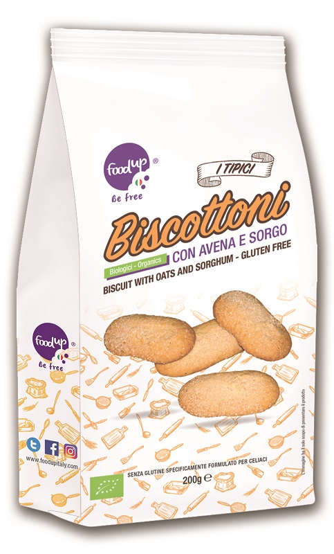 BISCOTTONI AVENA E SORGO 200 G - Farmacia De Pasquale