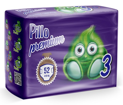 PANNOLINO PILLO PREMIUM DRYWAY MIDI 52 PEZZI - Farmacia De Pasquale