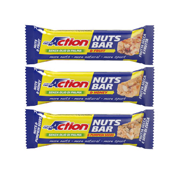 PROACTION NUTS BAR FRUTTI ROSSI 30 G - Farmacia De Pasquale