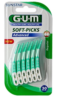GUM SOFTPICKS ADVANCE SCOVOLINO SMALL GOMMA 30 PEZZI - Farmacia De Pasquale