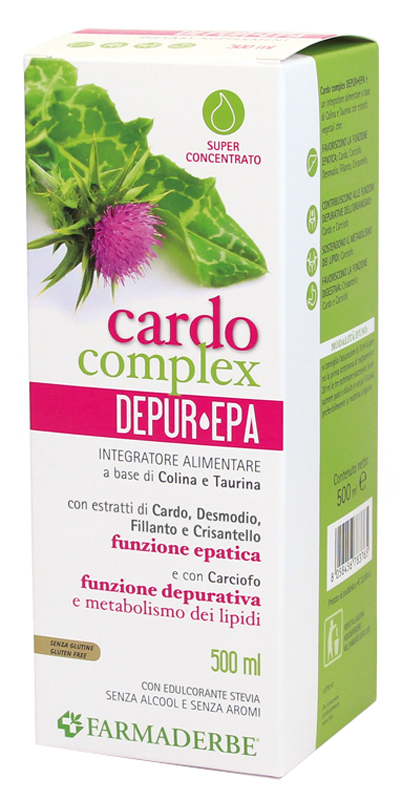 CARDO COMPLEX DEPUR EPA 500 ML - Farmacia De Pasquale
