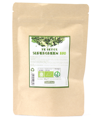 TE' DETOX SUPERGREEN BIO 100 G - Farmacia De Pasquale
