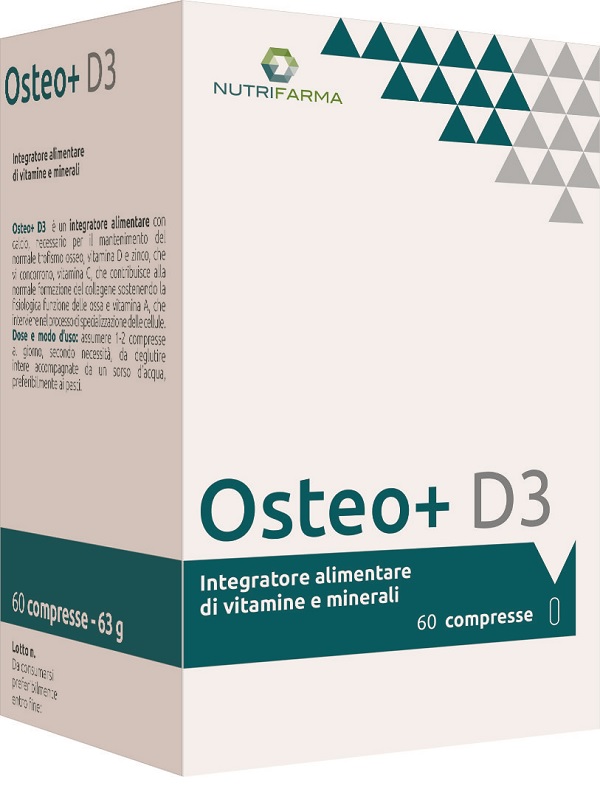 OSTEO+ D3 60 COMPRESSE - Farmacia De Pasquale