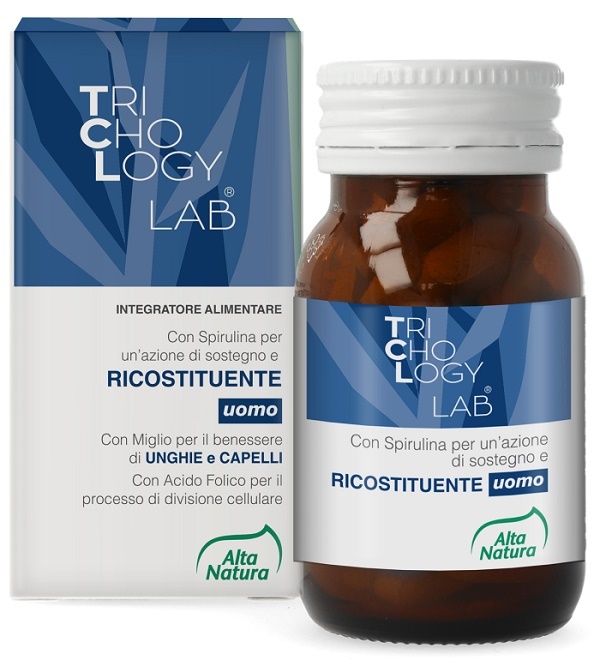 TRICHOLOGY LAB 50 COMPRESSE UOMO ANTICADUTA - Farmacia De Pasquale