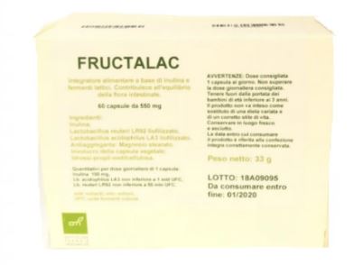 FRUCTALAC 60 CAPSULE - Farmacia De Pasquale