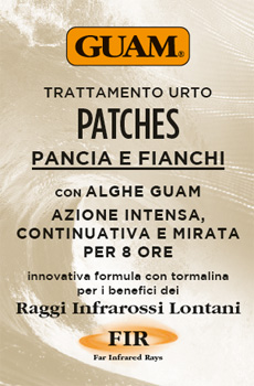 GUAM PATCHES TRATTAMENTO URTO PANCIA E FIANCHI 8 PEZZI - Farmacia De Pasquale