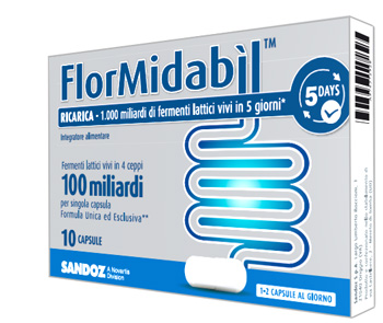 FLORMIDABIL RICARICA 10 CAPSULE - Farmacia De Pasquale
