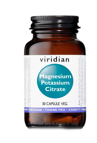 VIRIDIAN MAGNESIUM POTASSIUM CITRATE 30 CAPSULE VIRIDIAN MAGNESIO POTASSIO CITRATO - Farmacia De Pasquale