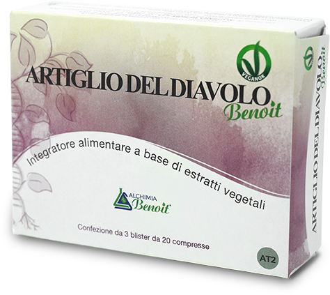 ARTIGLIO DEL DIAVOLO BENOIT 60 COMPRESSE DA 500 MG - Farmacia De Pasquale