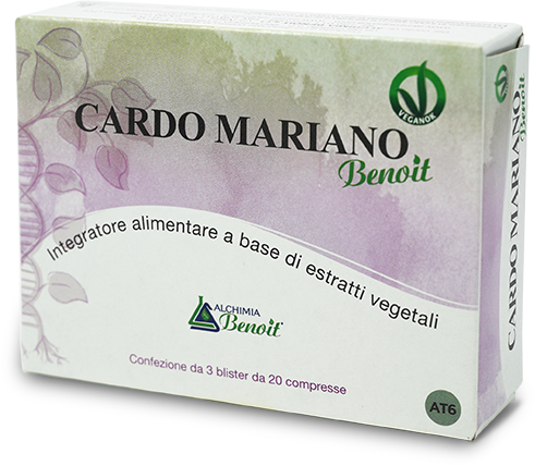 CARDO MARIANO BENOIT 60 COMPRESSE DA 500 MG - Farmacia De Pasquale