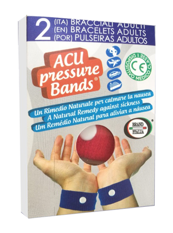 BRACCIALE ACU PRESSURE BAND ADULTI 2 PEZZI - Farmacia De Pasquale