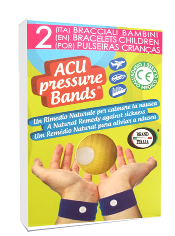 BRACCIALE ACU PRESSURE BAND BAMBINI 2 PEZZI - Farmacia De Pasquale