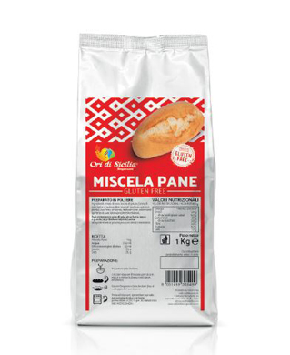 MIX PANE GLUTEN FREE 1 KG - Farmacia De Pasquale