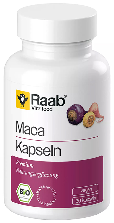 RAAB MACA IN CAPSULE 40 G - Farmacia De Pasquale