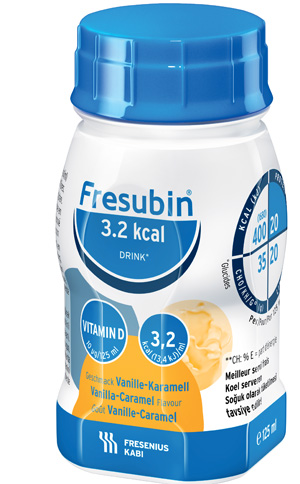 FRESUBIN 3,2KCAL DRINK VANIGLIA CARAMELLO 4 X 125 ML - Farmacia De Pasquale