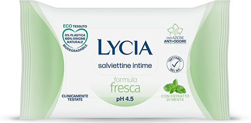 LYCIA SALVIETTINE INTIME FRESH 12 SALVIETTINE - Farmacia De Pasquale