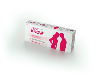 FIRST TO KNOW TEST DI GRAVIDANZA 2 PEZZI - Farmacia De Pasquale