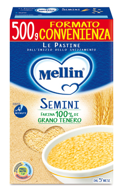 MELLIN SEMINI 500 G - Farmacia De Pasquale
