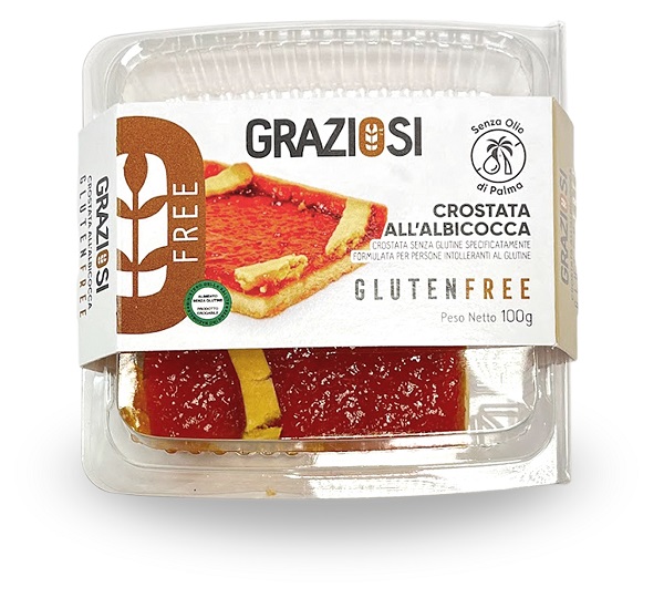 CROSTATA ALBICOCCA SMALL 100 G - Farmacia De Pasquale
