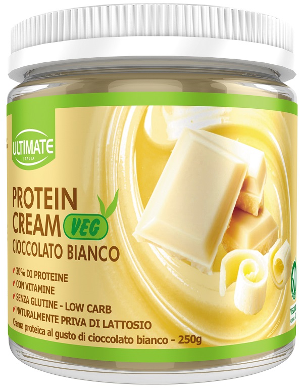 ULTIMATE PROTEIN CREAM VEG CIOCCOLATO BIANCO 250 G - Farmacia De Pasquale