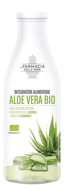 FARMACIA DELLE ERBE ALOE VERA SUCCO PURO BIO 1000 ML - Farmacia De Pasquale