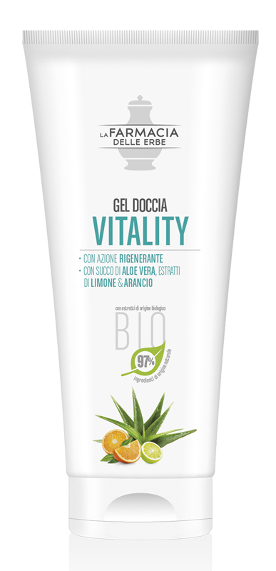 FARMACIA DELLE ERBE GEL DOCCIA VITALITY BIO 100 ML - Farmacia De Pasquale