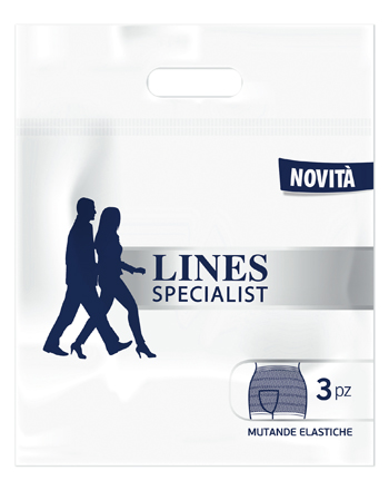 LINES SPECIALIST MUTANDA ELASTICA XXL 3 PEZZI - Farmacia De Pasquale