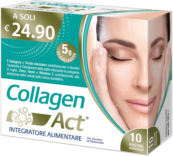 COLLAGEN ACT 10 BUSTINE MONODOSE - Farmacia De Pasquale