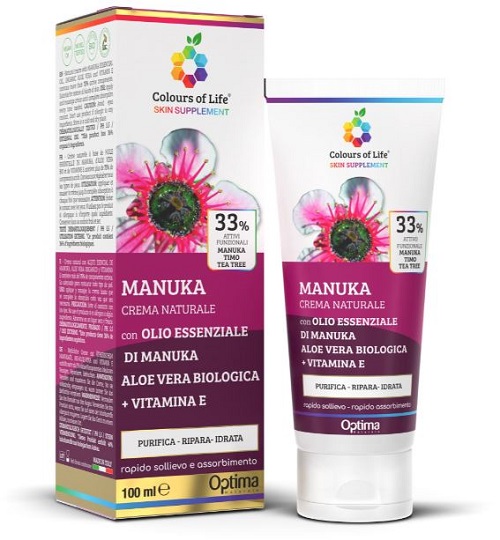 COLOURS OF LIFE SKIN SUPPLEMENT MANUKA CREMA 100 ML - Farmacia De Pasquale