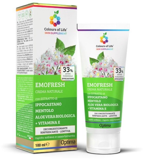 COLOURS OF LIFE SKIN SUPPLEMENT EMOFRESH CREMA 100 ML - Farmacia De Pasquale