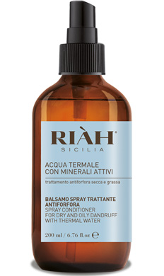 RIAH ACQUA TERMALE BALSAMO SPRAY ANTIFORFORA 200 ML - Farmacia De Pasquale