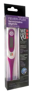 TERMOMETRO DIGITALE FLESSIBILE WECAREYU FEVER FLEX TERM 1 PEZZO - Farmacia De Pasquale