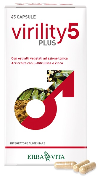 VIRILITY 5 PLUS 45 CAPSULE - Farmacia De Pasquale