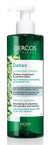DERCOS NUTRIENTS SHAMPOO DETOX 250 ML - Farmacia De Pasquale