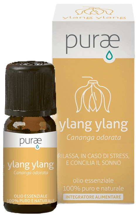 PURAE OLIO ESSENZIALE YLANG YLANG FIORI 10 ML - Farmacia De Pasquale