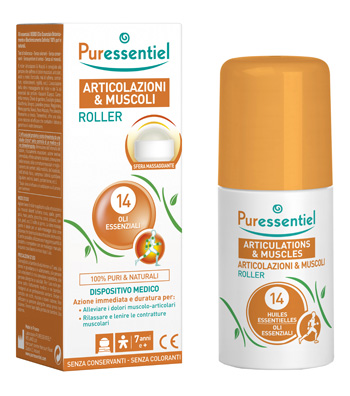 PURESSENTIEL ROLLER ARTICOLAZIONI MUSCOLI 75 ML - Farmacia De Pasquale