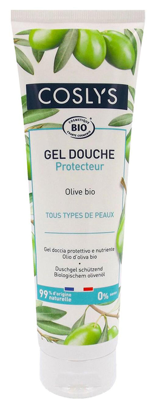 COSLYS GEL DOCCIA PROTETTIVO E NUTRIENTE CON OLIO DI OLIVA BIO 250 ML - Farmacia De Pasquale