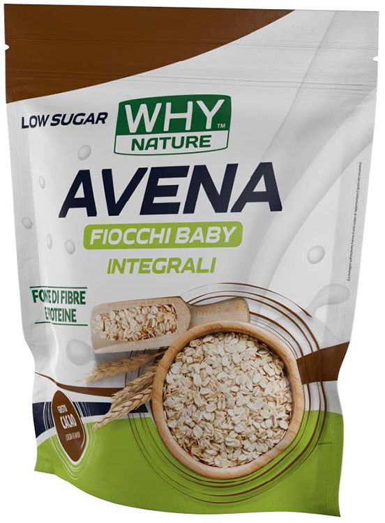 WHYNATURE AVENA FIOCCHI BABY CACAO 1 KG - Farmacia De Pasquale