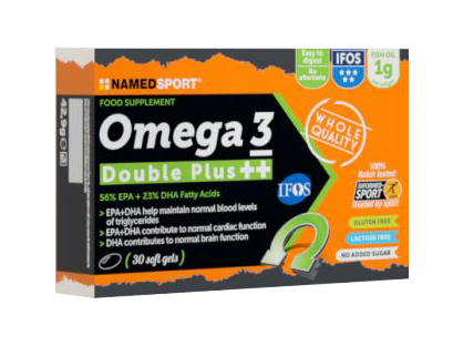OMEGA 3 DOUBLE PLUS++ 30 SOFT GEL - Farmacia De Pasquale