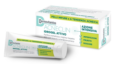 DERMOVITAMINA ACNECLIN IDROGEL ATTIVO AZIONE INTENSIVA 40 ML - Farmacia De Pasquale