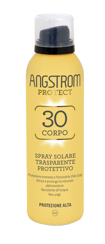 ANGSTROM PROTECT 30 CORPO SPRAY SOLARE TRASPARENTE 150 ML - Farmacia De Pasquale