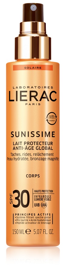 LIERAC SUNISSIME LATTE CORPO SPF30 150 ML - Farmacia De Pasquale