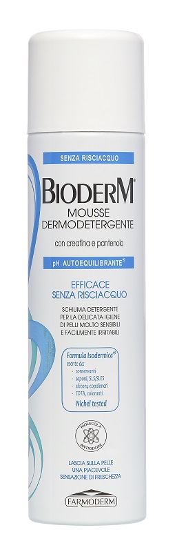BIODERM MOUSSE DERMODETERGENTE 400 ML - Farmacia De Pasquale